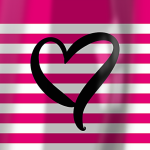 Love Stripe pink