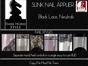 Vendor Ad Black Lace Neutrals